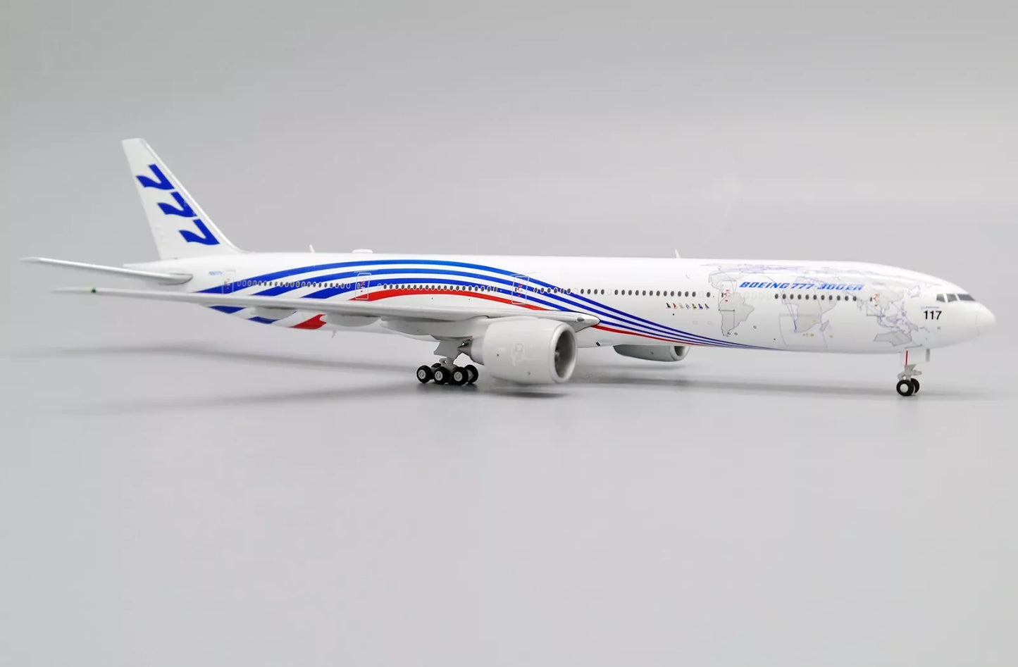 JC WINGS B777-300ER BOEING HOUSE COLOUR "WORLD TOUR" REG: N5017V