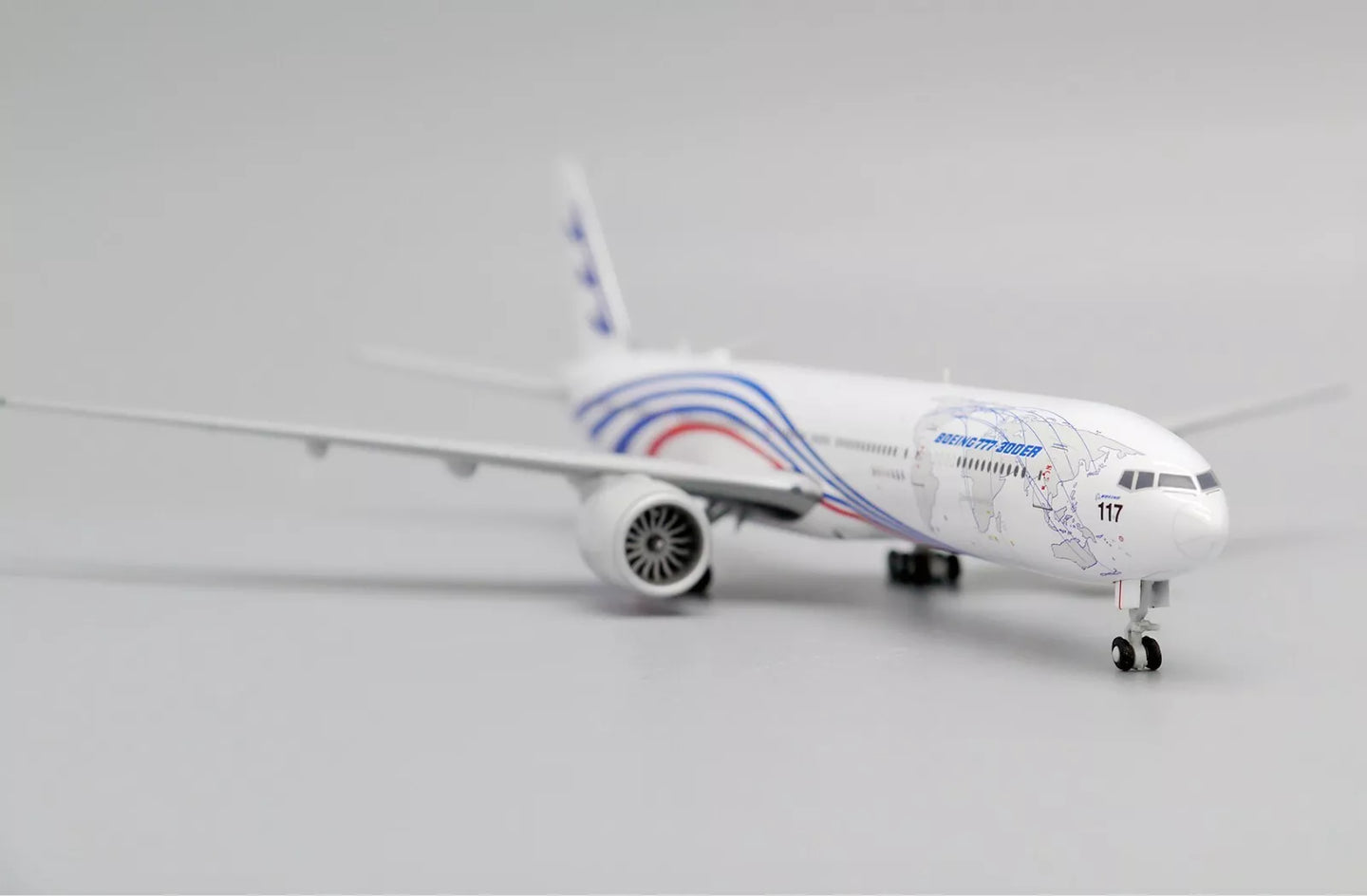 JC WINGS B777-300ER BOEING HOUSE COLOUR "WORLD TOUR" REG: N5017V