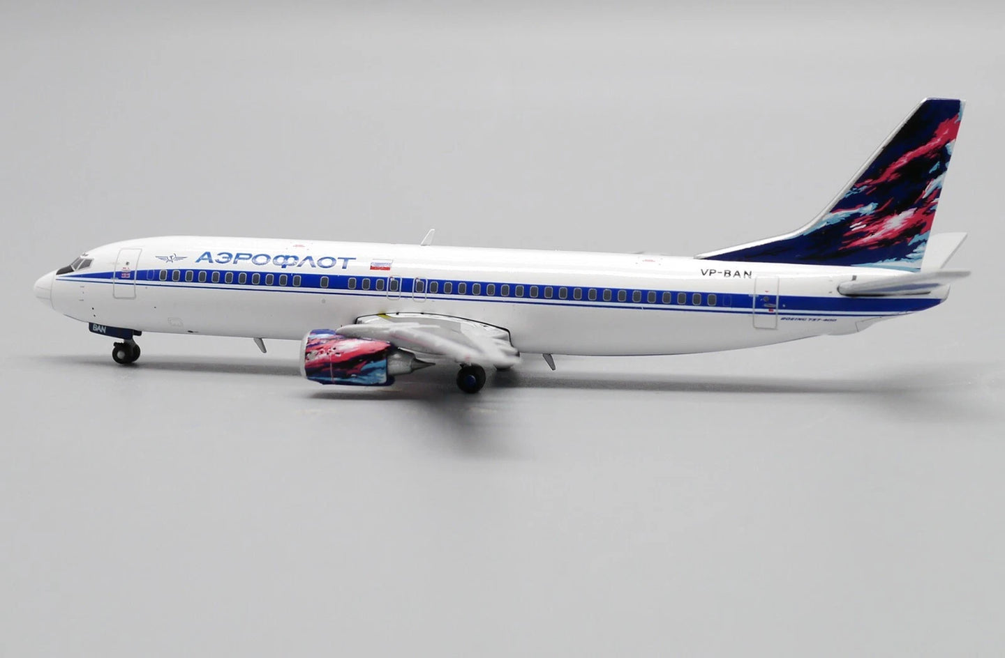 JC WINGS B737-400 AEROFLOT REG: VP-BAN