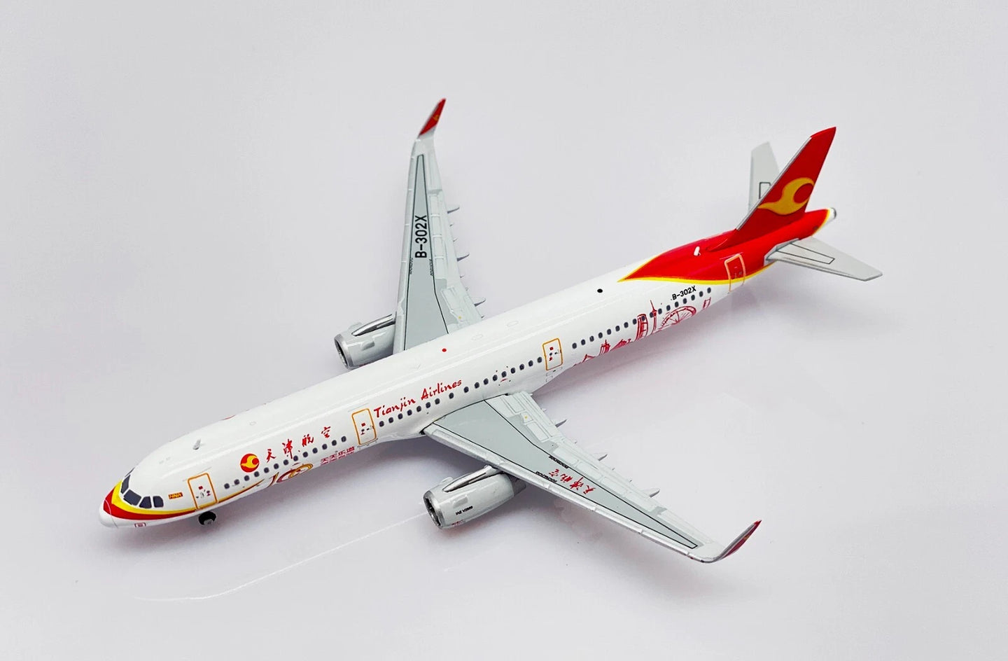 JCWINGS A321-200 TIANJIN AIRLINES REG: B-302X