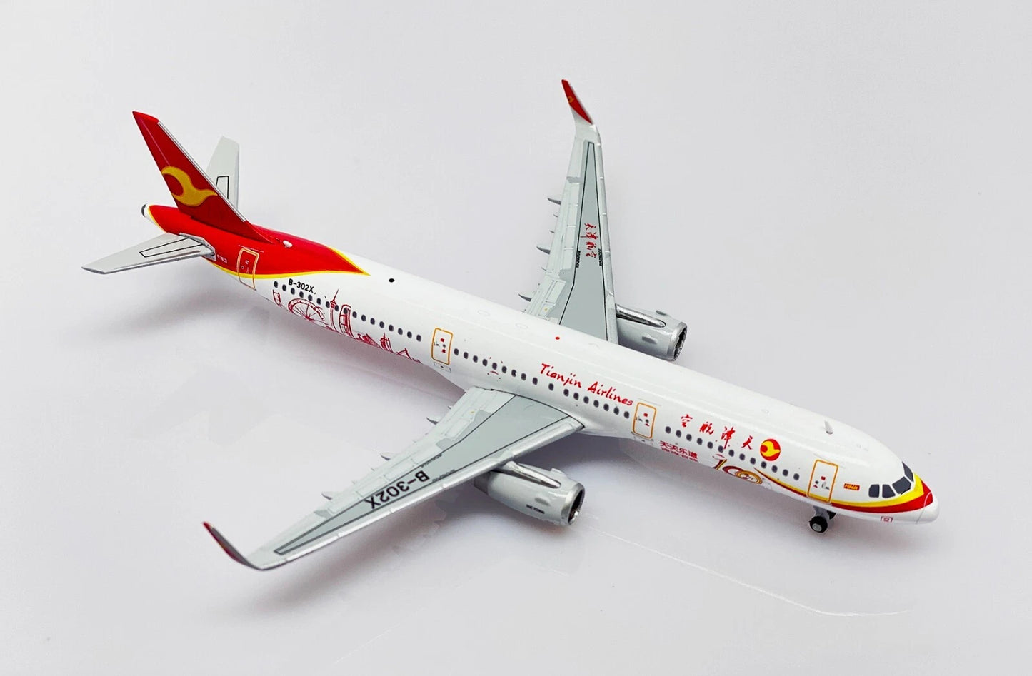 JCWINGS A321-200 TIANJIN AIRLINES REG: B-302X