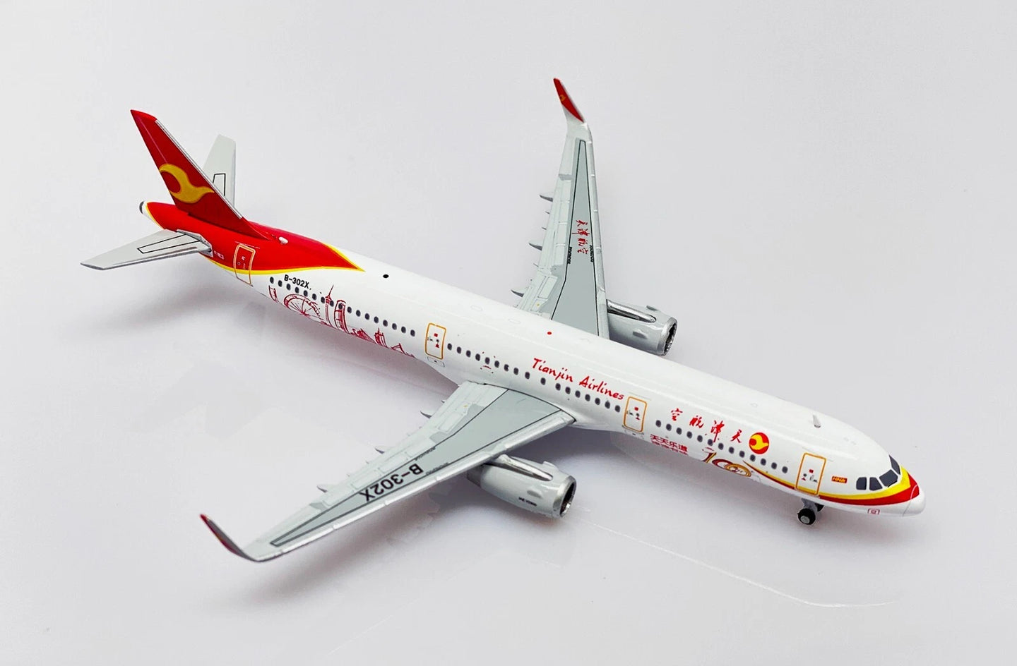 JCWINGS A321-200 TIANJIN AIRLINES REG: B-302X