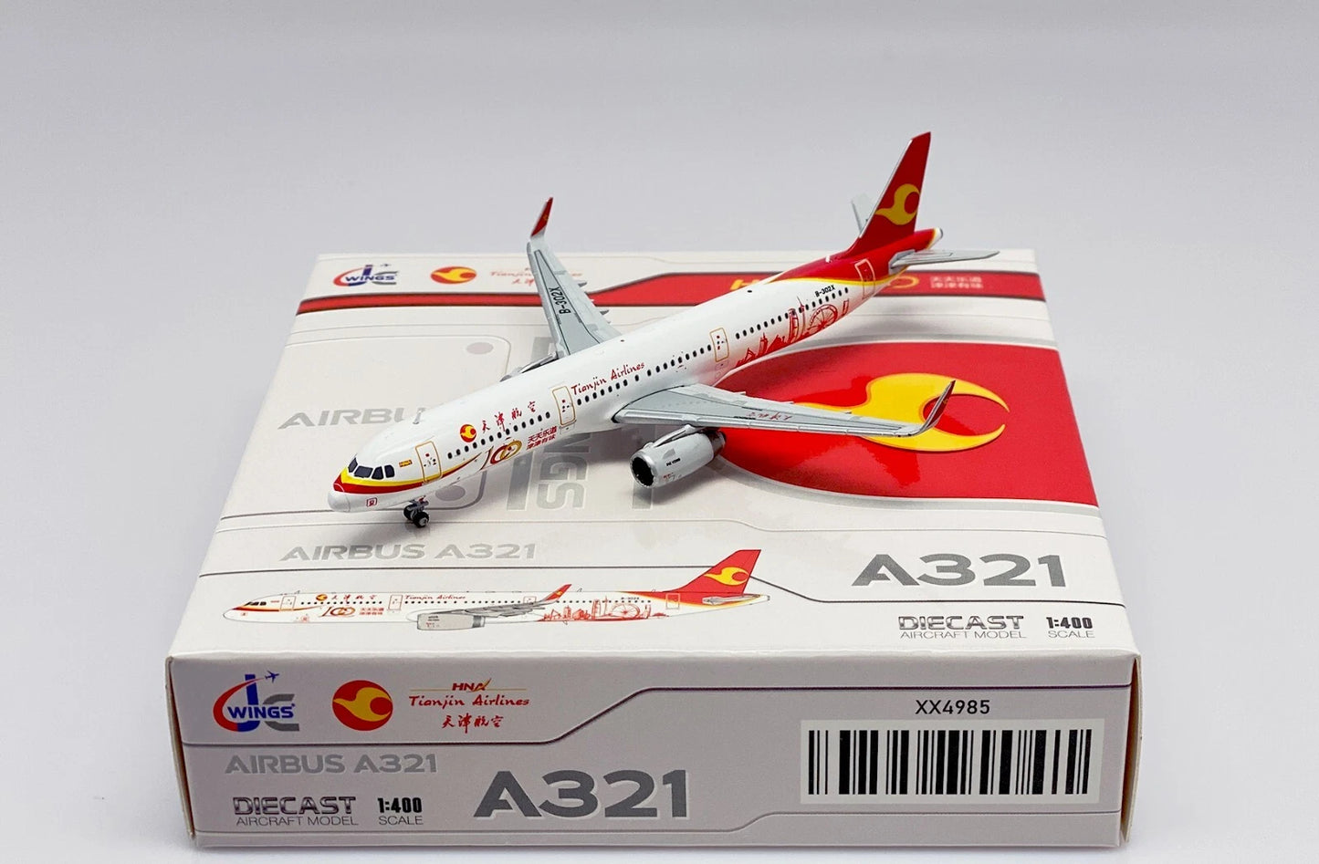 JCWINGS A321-200 TIANJIN AIRLINES REG: B-302X