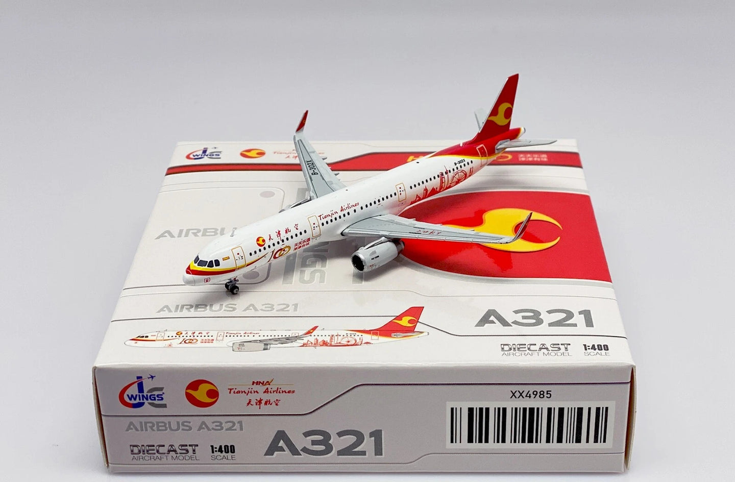 JCWINGS A321-200 TIANJIN AIRLINES REG: B-302X