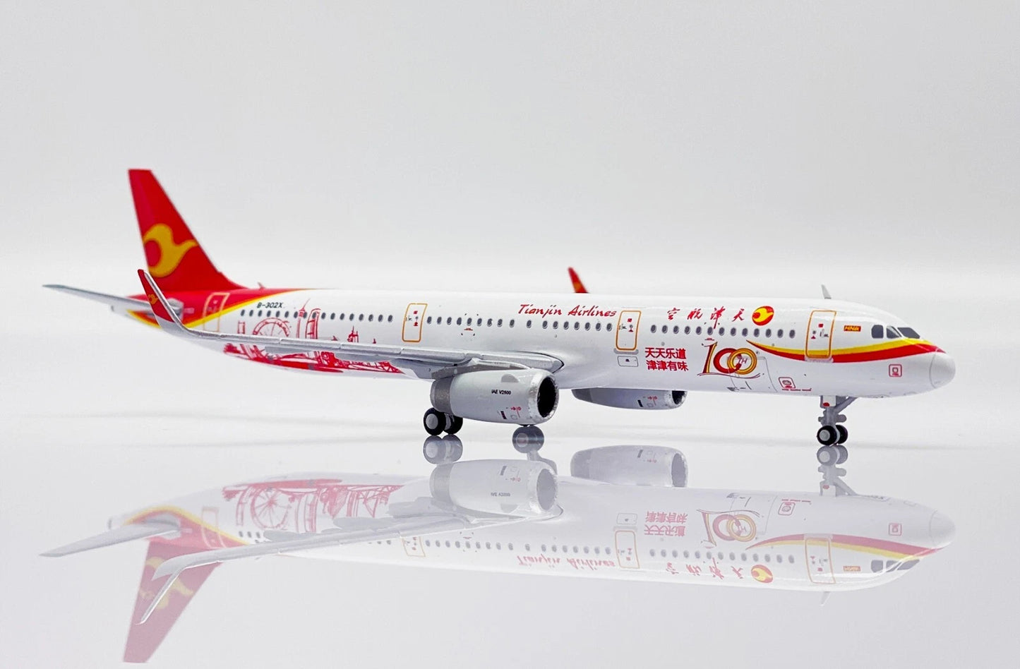 JCWINGS A321-200 TIANJIN AIRLINES REG: B-302X