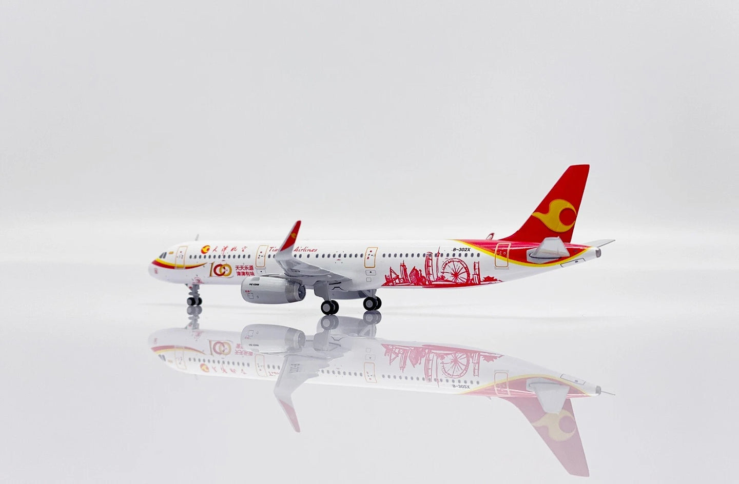 JCWINGS A321-200 TIANJIN AIRLINES REG: B-302X