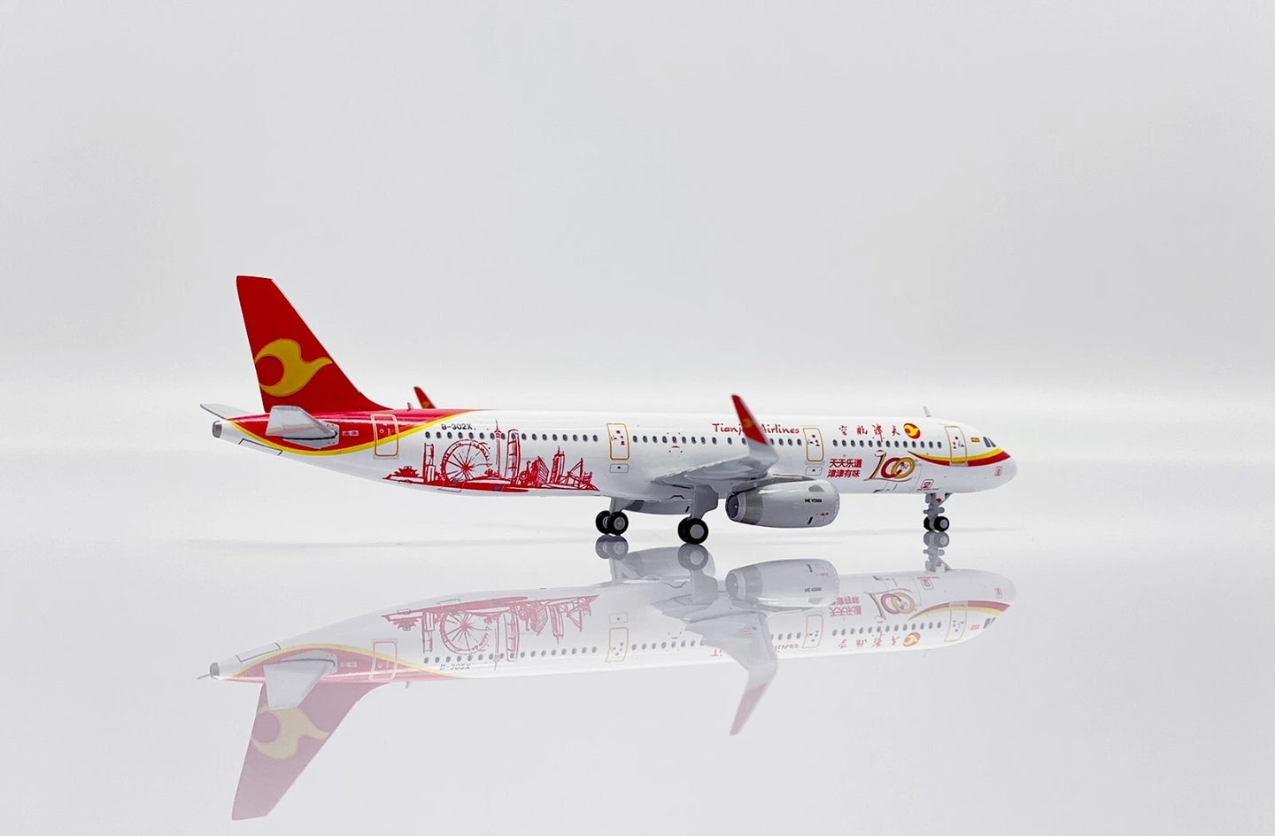 JCWINGS A321-200 TIANJIN AIRLINES REG: B-302X