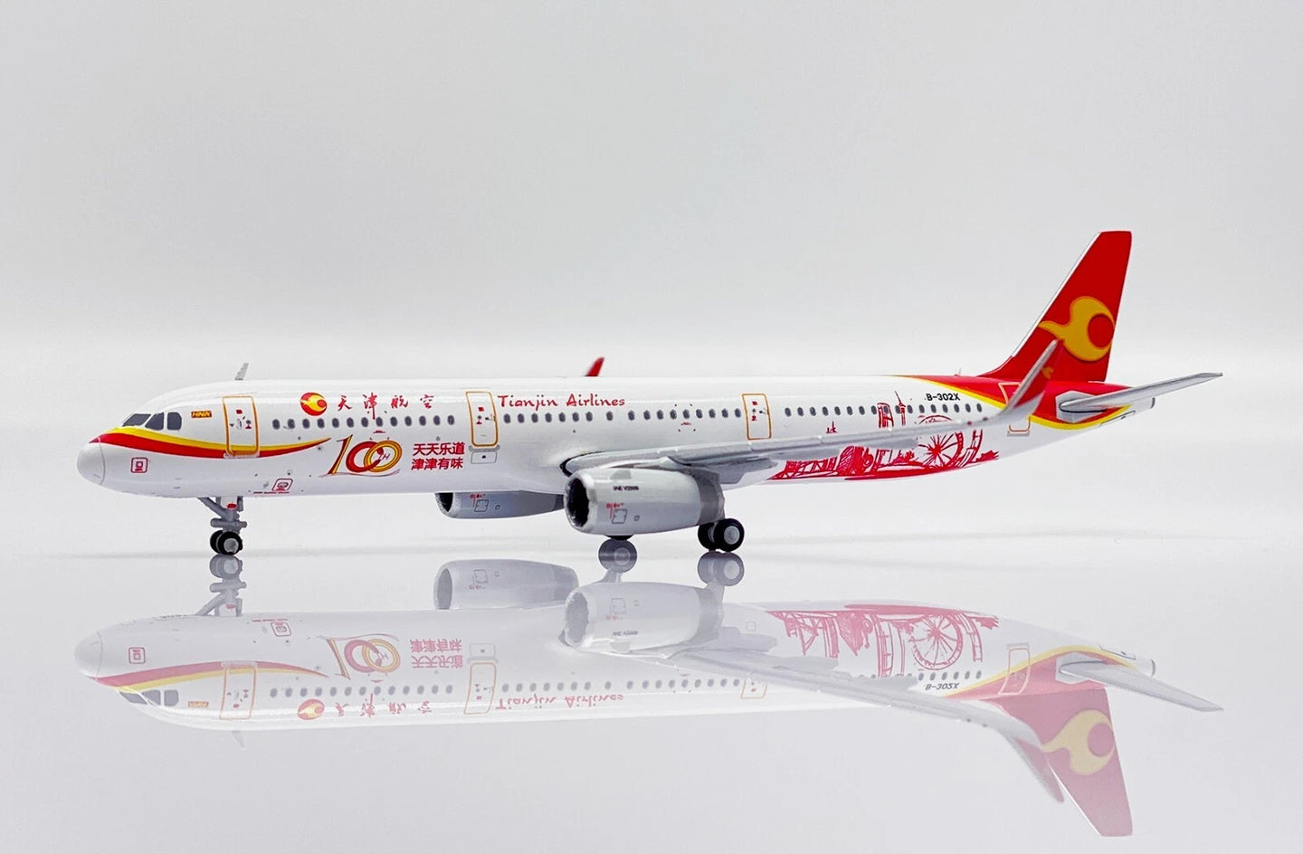 JCWINGS A321-200 TIANJIN AIRLINES REG: B-302X