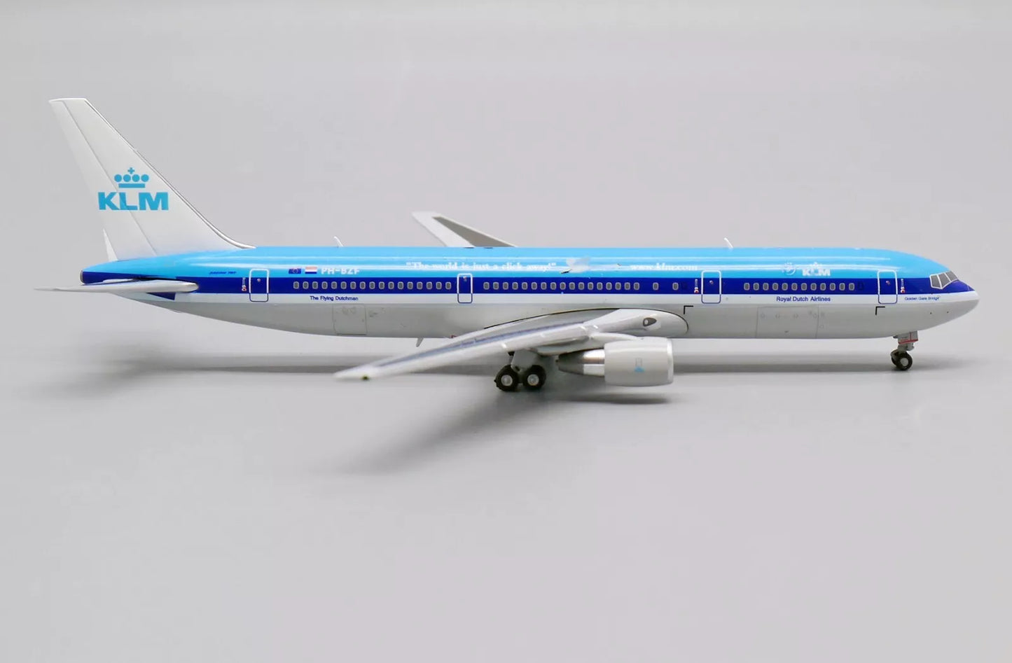 JCWINGS B767-300ER KLM ROYAL DUTCH AIRLINES "THE WORLD IS JUST A CLICK AWAY" REG: PH-BZF