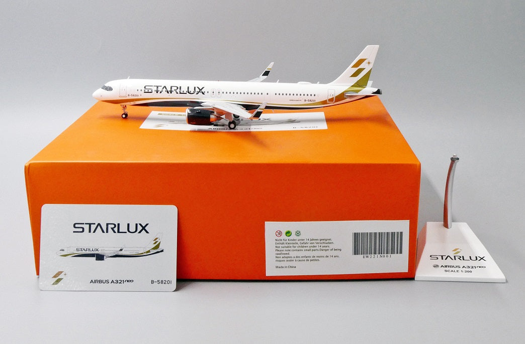 JC WINGS A321NEO STARLUX REG: B-58201