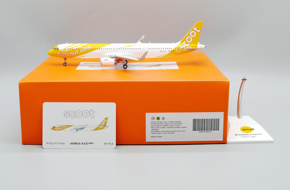 JCWINGS A321NEO SCOOT REG: 9V-TCA