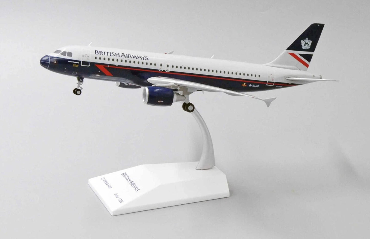 JC WINGS A320 BRITISH AIRWAYS LANDOR REG: G-BUSI