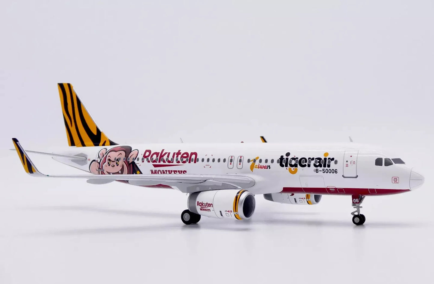 JCWINGS A320 TIGERAIR TAIWAN REG: B-50006