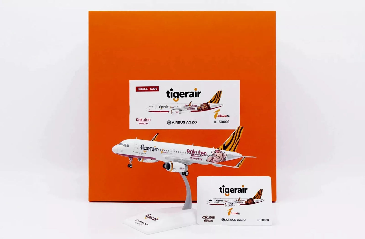 JCWINGS A320 TIGERAIR TAIWAN REG: B-50006