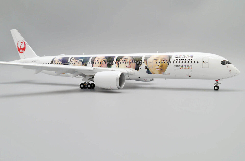 JC WINGS A350-900XWB JAPAN AIRLINES (JAL) "20TH ARASHI THANKS JET" (FLAPS DOWN) REG: JA04XJ
