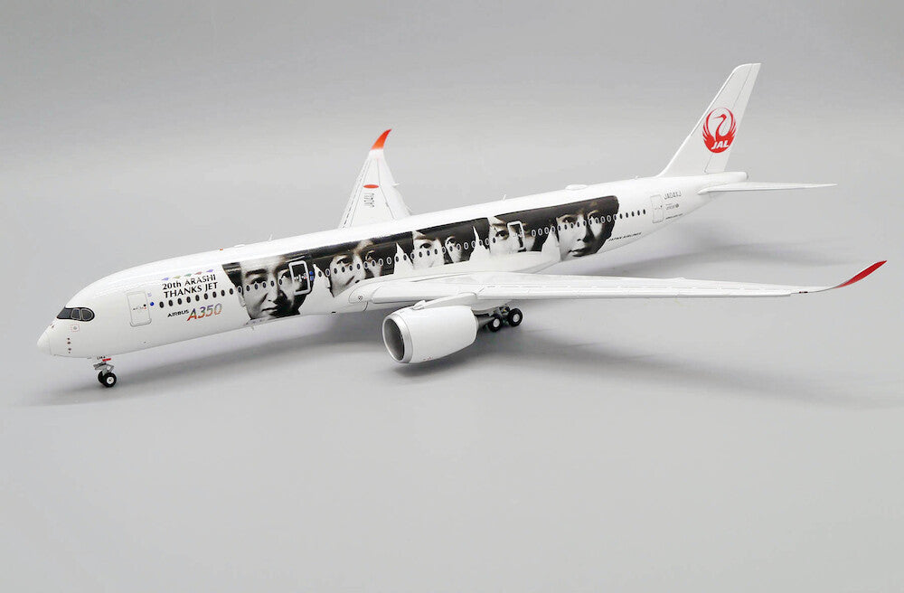 JC WINGS A350-900XWB JAPAN AIRLINES (JAL) "20TH ARASHI THANKS JET" (FLAPS DOWN) REG: JA04XJ