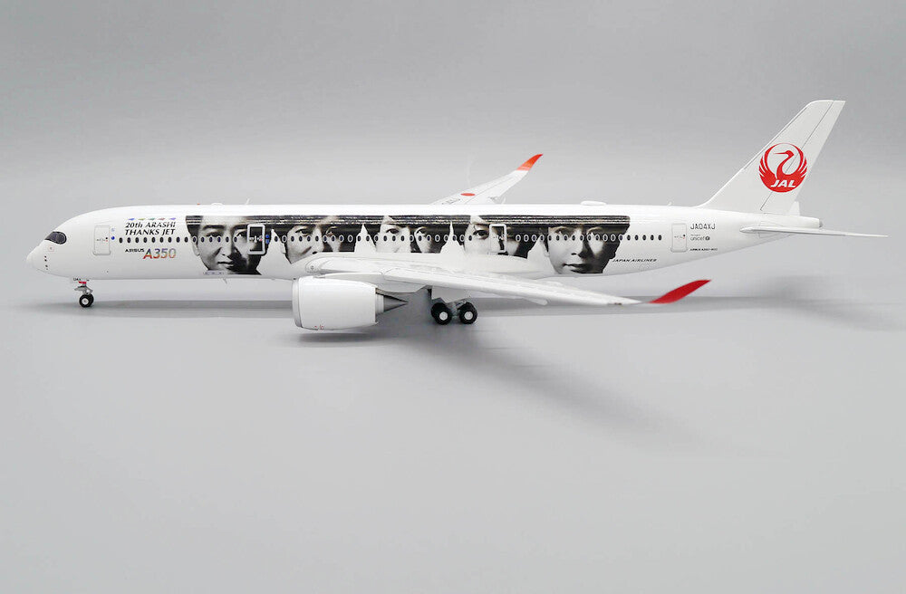 JC WINGS A350-900XWB JAPAN AIRLINES (JAL) "20TH ARASHI THANKS JET" (FLAPS DOWN) REG: JA04XJ