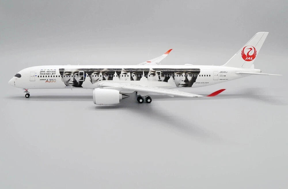 JC WINGS A350-900XWB JAPAN AIRLINES (JAL) "20TH ARASHI THANKS JET" (FLAPS DOWN) REG: JA04XJ