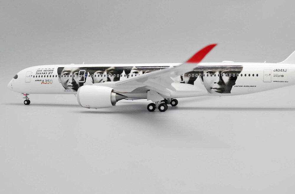 JC WINGS A350-900XWB JAPAN AIRLINES (JAL) "20TH ARASHI THANKS JET" (FLAPS DOWN) REG: JA04XJ