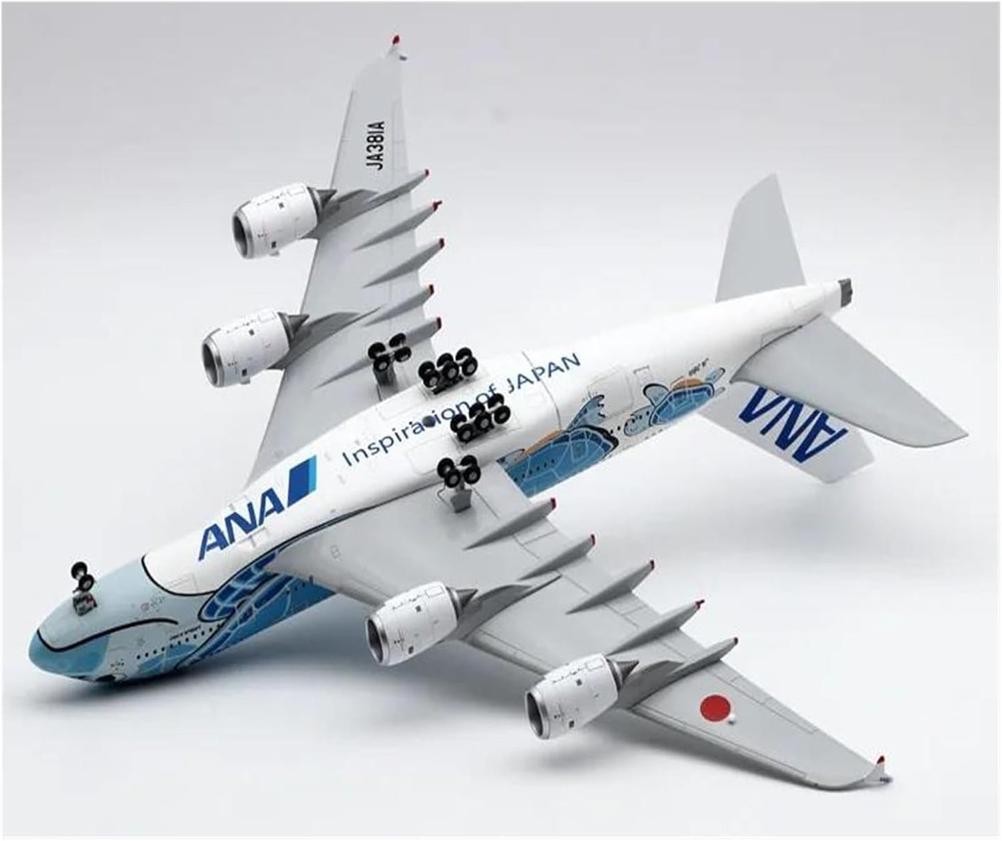 JC WINGS A380 ALL NIPPON AIRWAYS (ANA) "FLYING HONU" REG: JA381A