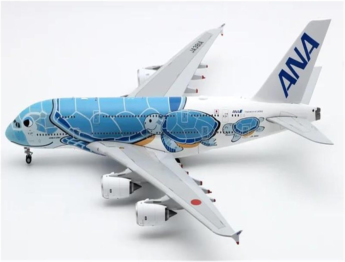 JC WINGS A380 ALL NIPPON AIRWAYS (ANA) "FLYING HONU" REG: JA381A