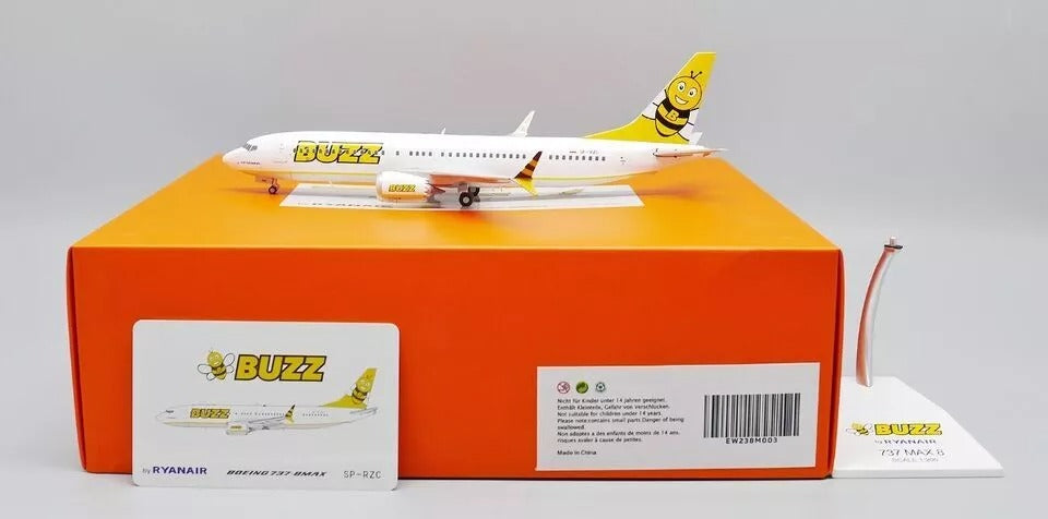 JC WINGS B737-8 MAX BUZZ REG: SP-RZC