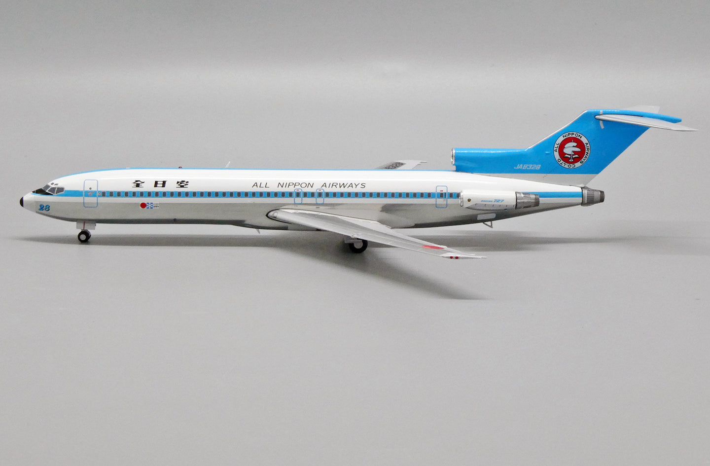 JCWINGS B727-200 ALL NIPPON AIRWAYS "SAPPORO 72" (POLISHED) REG: JA8328