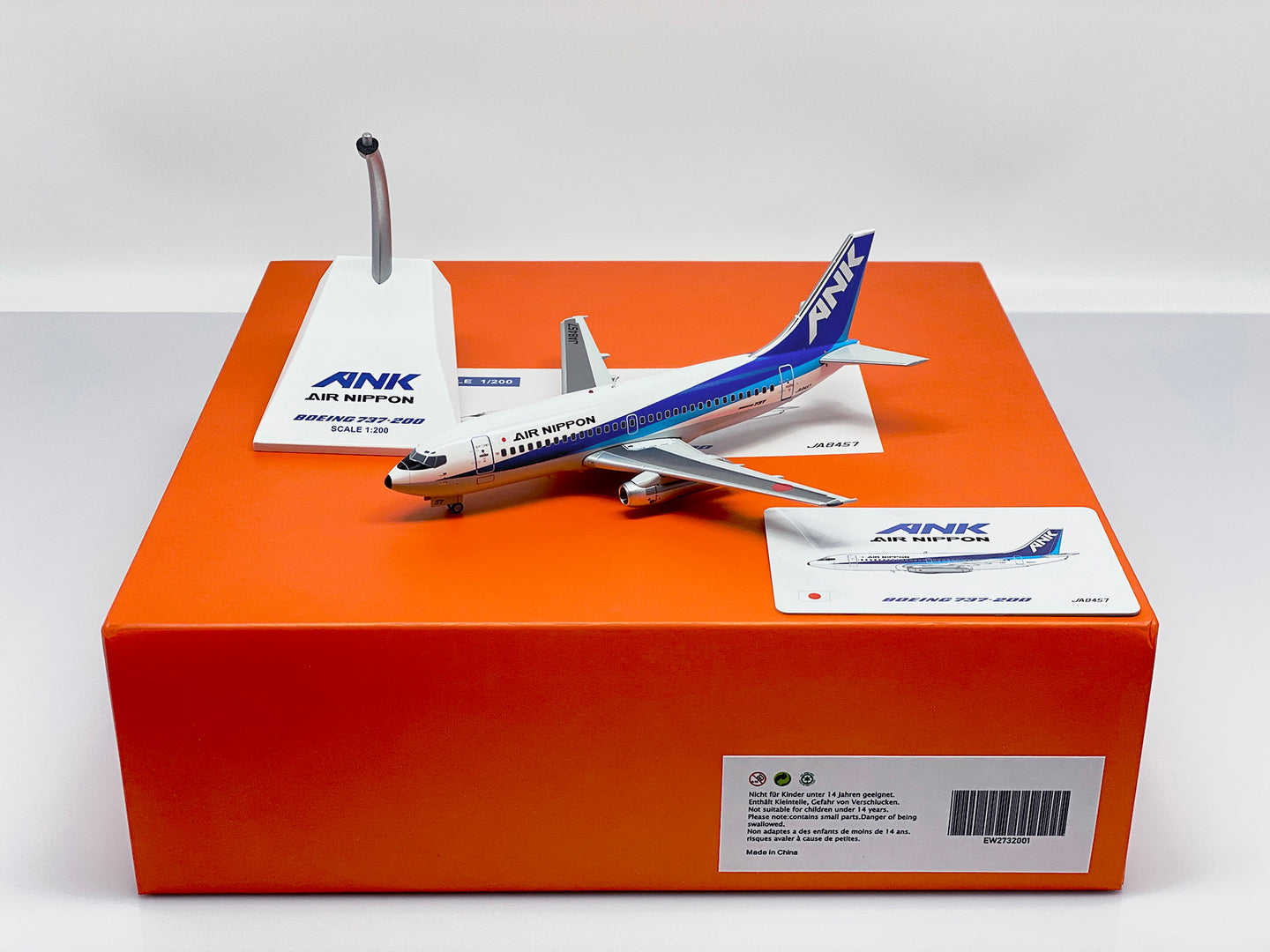 JC WINGS B737-200 AIR NIPPON REG: JA8457