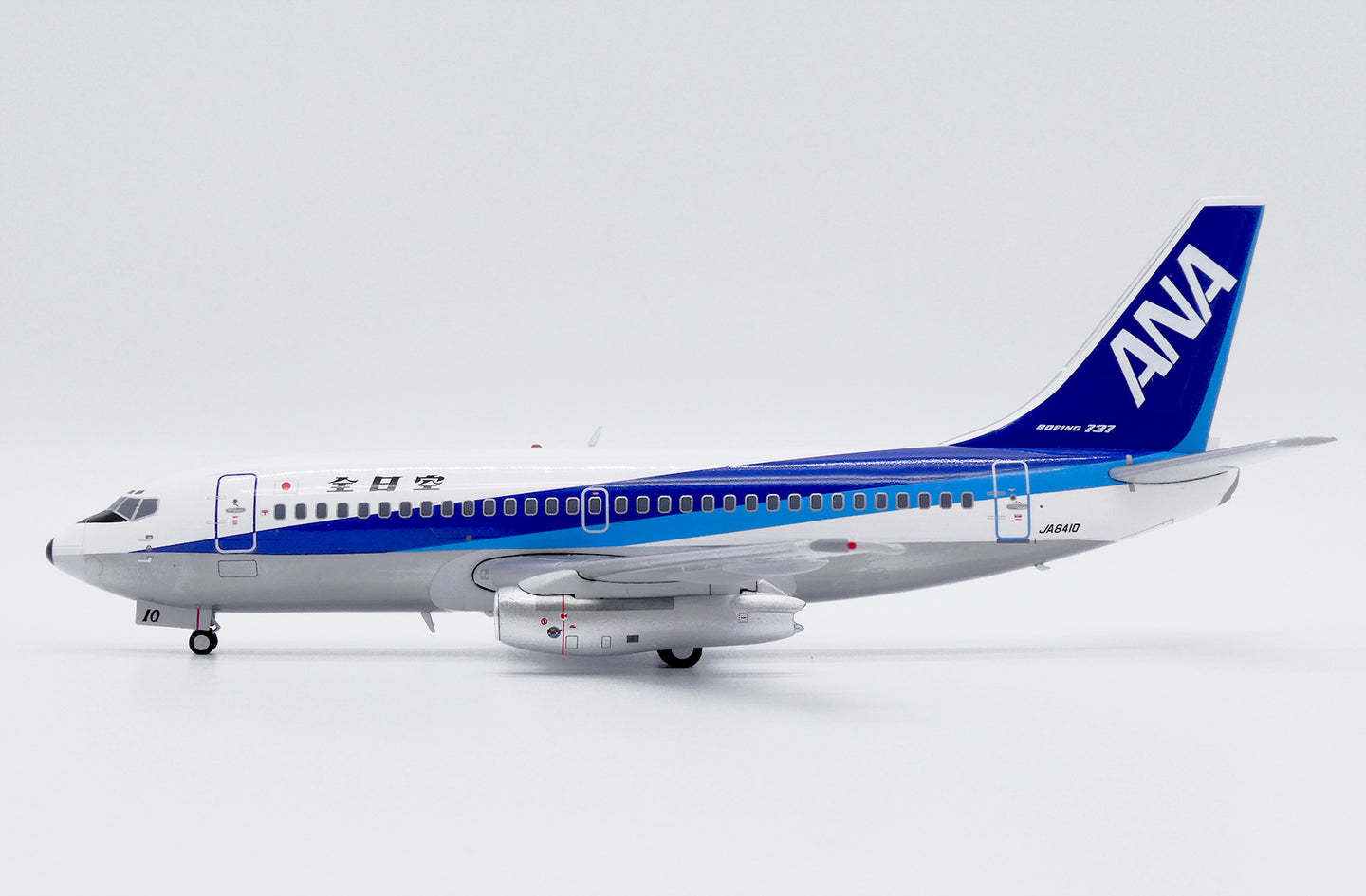 JC WINGS B737-200 ALL NIPPON AIRWAYS (POLISHED) REG: JA8410