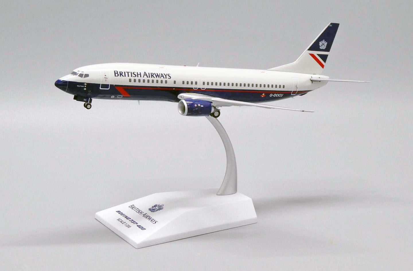 JC WINGS B737-400 BRITISH AIRWAYS REG: G-DOCU