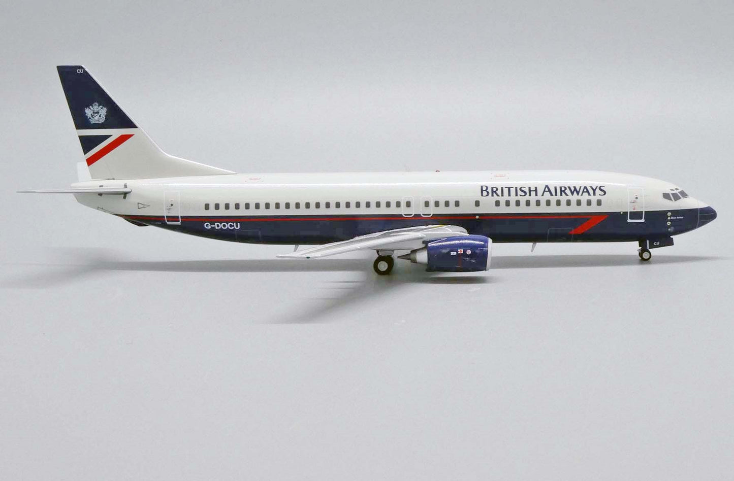 JC WINGS B737-400 BRITISH AIRWAYS REG: G-DOCU