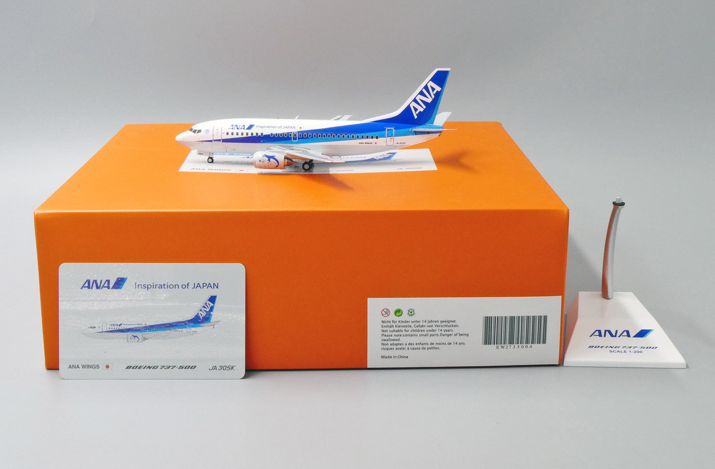JCWINGS ANA WINGS B737-500 REG: JA305K