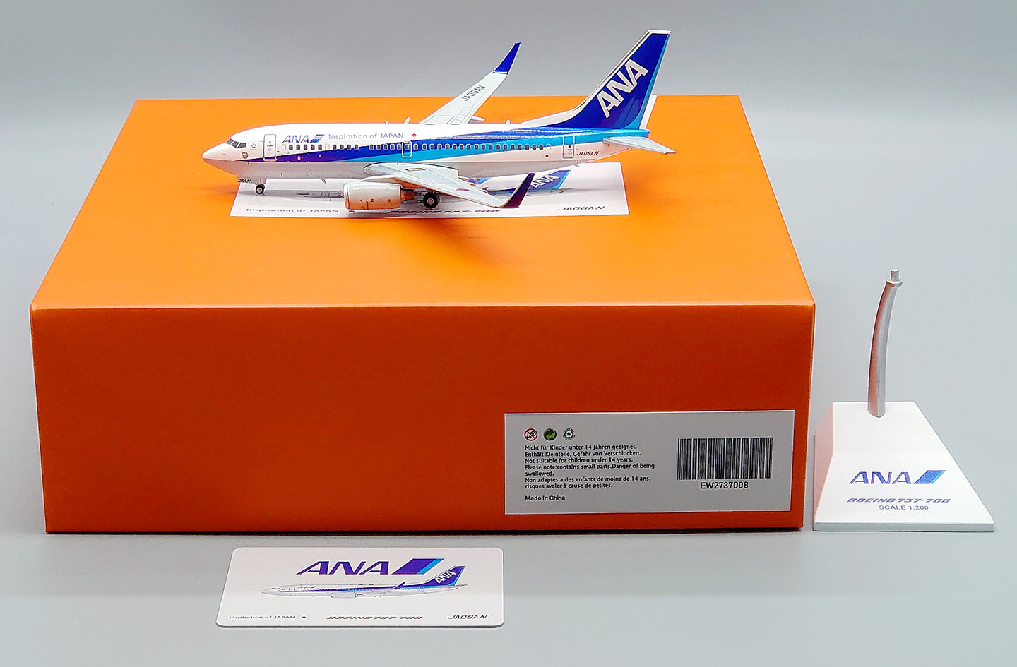 JC WINGS  B737-700  ALL NIPPON AIRWAYS "FAREWELL 737-700" REG: JA06AN