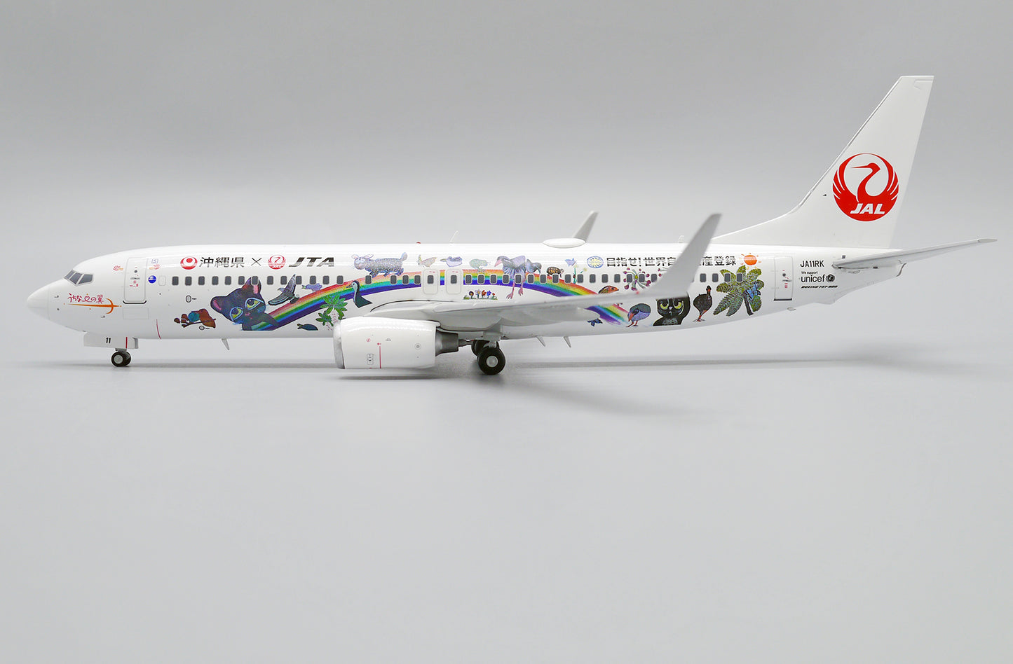 JCWINGS B737-800 JAPAN TRANSOCEAN REG: JA11RK
