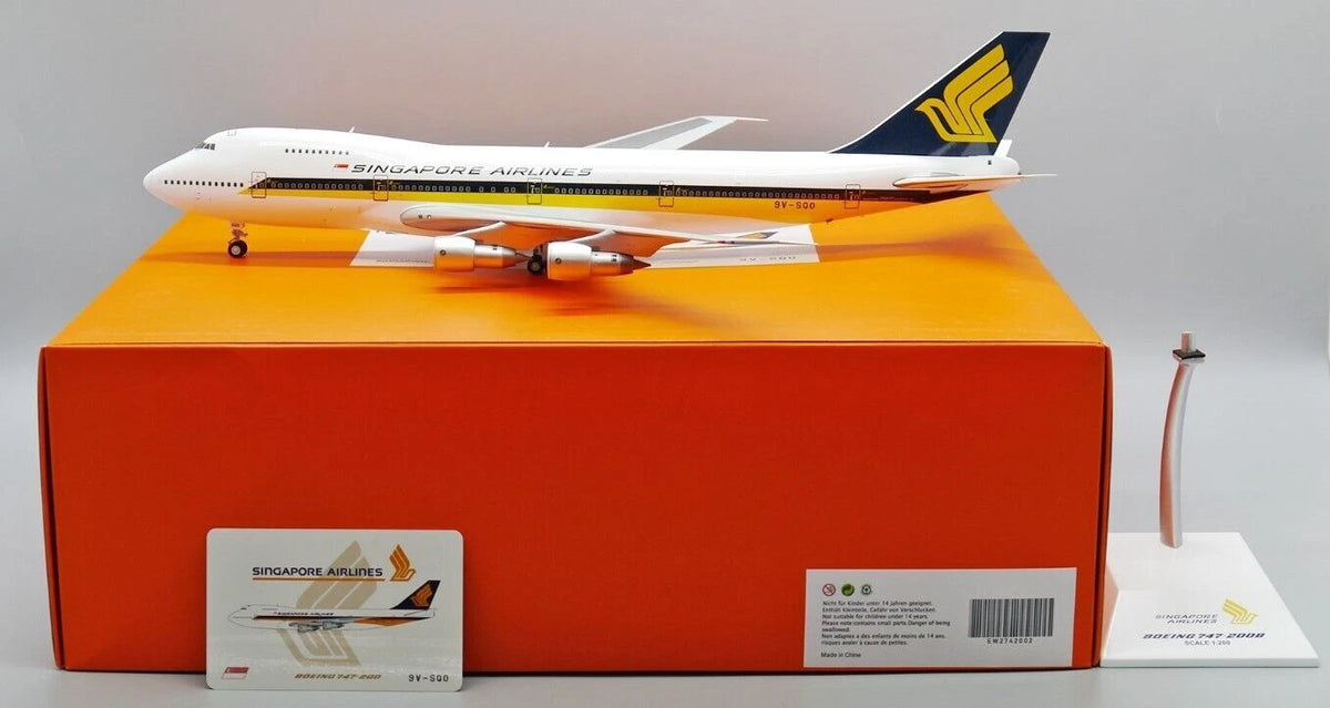 JCWINGS B747-200 SINGAPORE AIRLINES REG: 9V-SQO