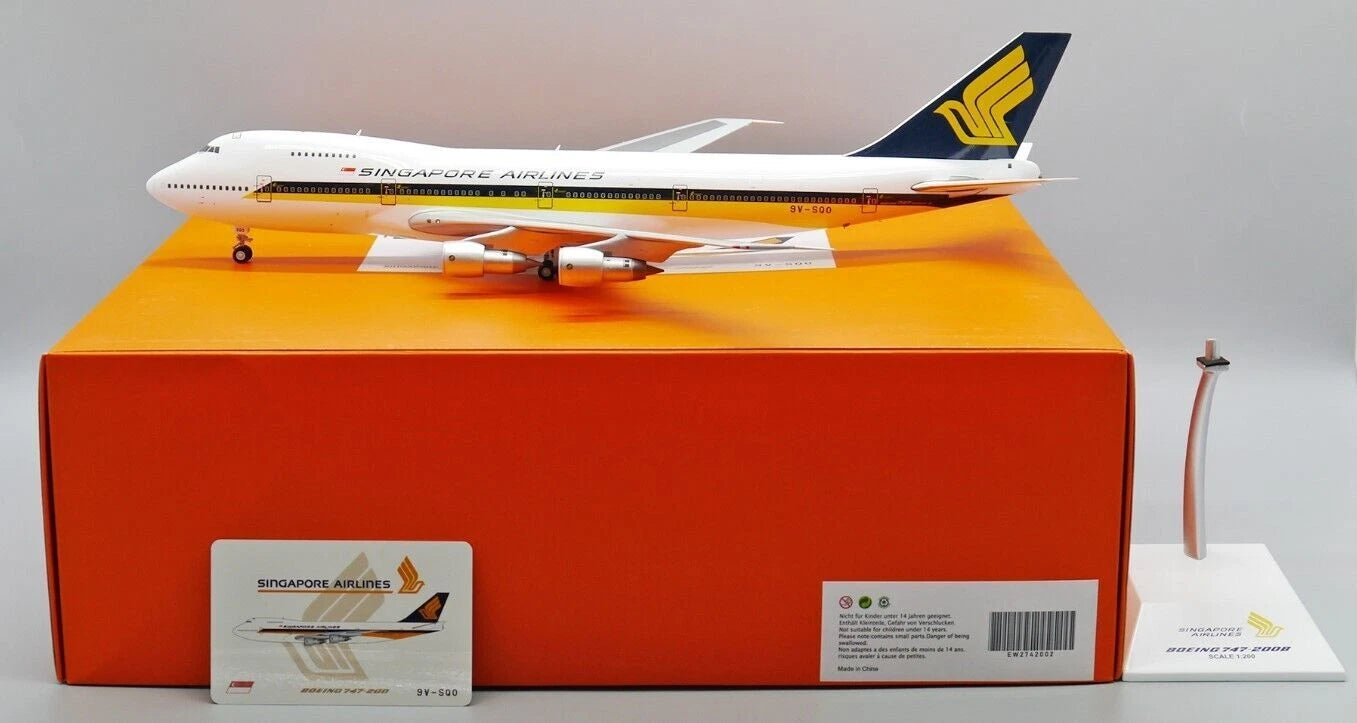 JCWINGS B747-200 SINGAPORE AIRLINES REG: 9V-SQO