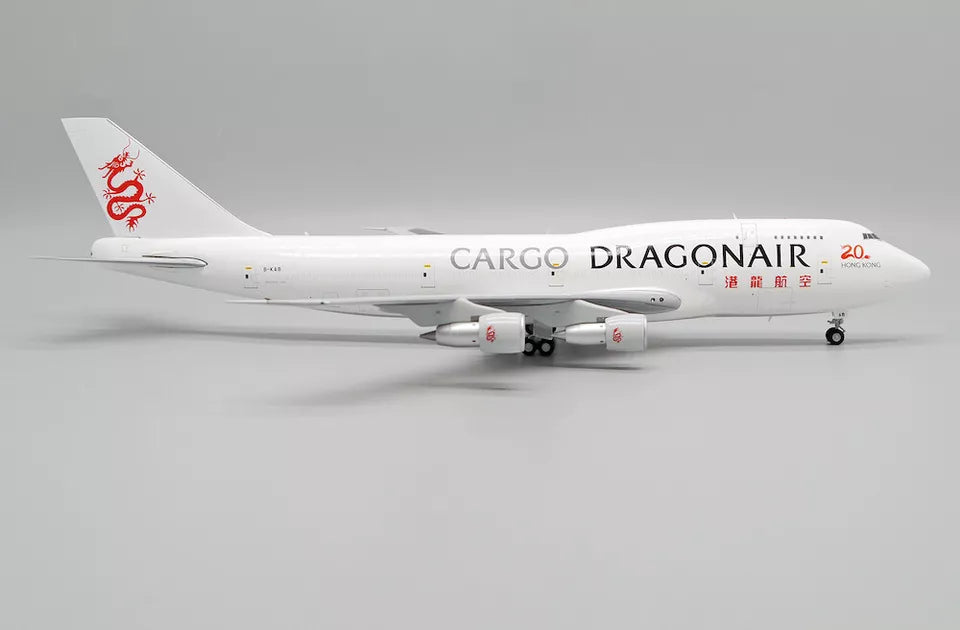 JCWINGS B747-300(SF) DRAGONAIR CARGO 20TH ANNIVERSARY REG: B-KAB