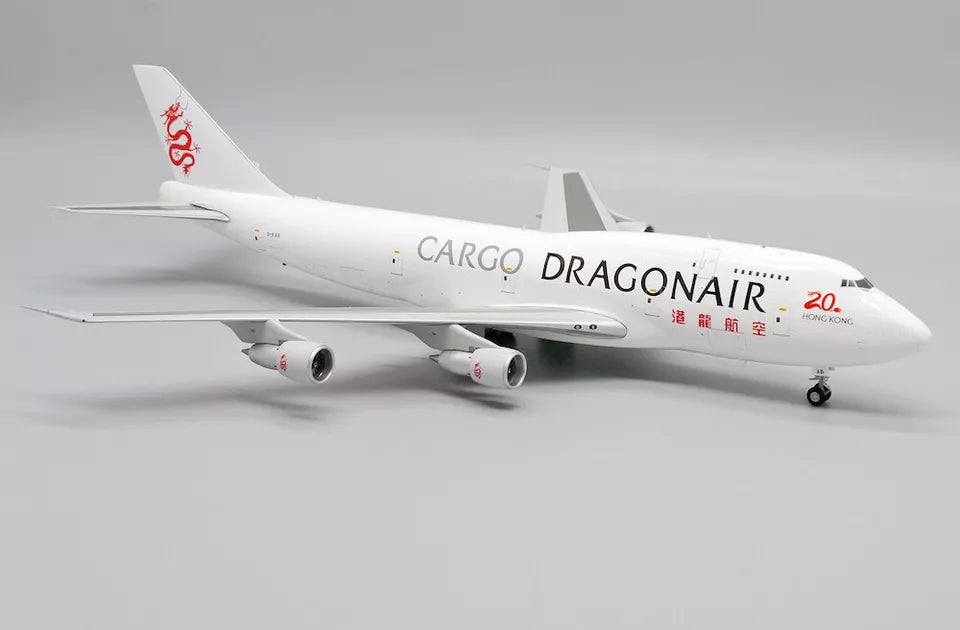 JCWINGS B747-300(SF) DRAGONAIR CARGO 20TH ANNIVERSARY REG: B-KAB