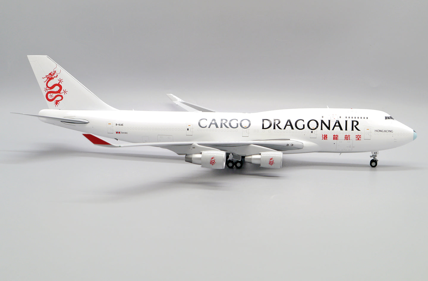JC WINGS B747-400(BCF) DRAGONAIR CARGO REG: B-KAE