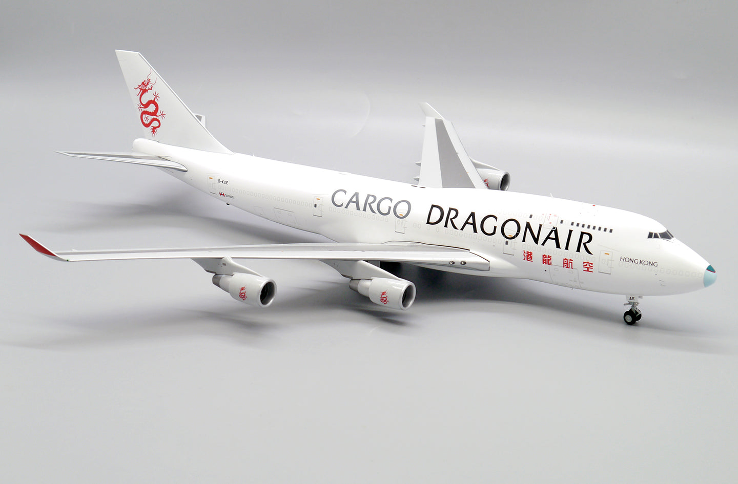 JC WINGS B747-400(BCF) DRAGONAIR CARGO REG: B-KAE