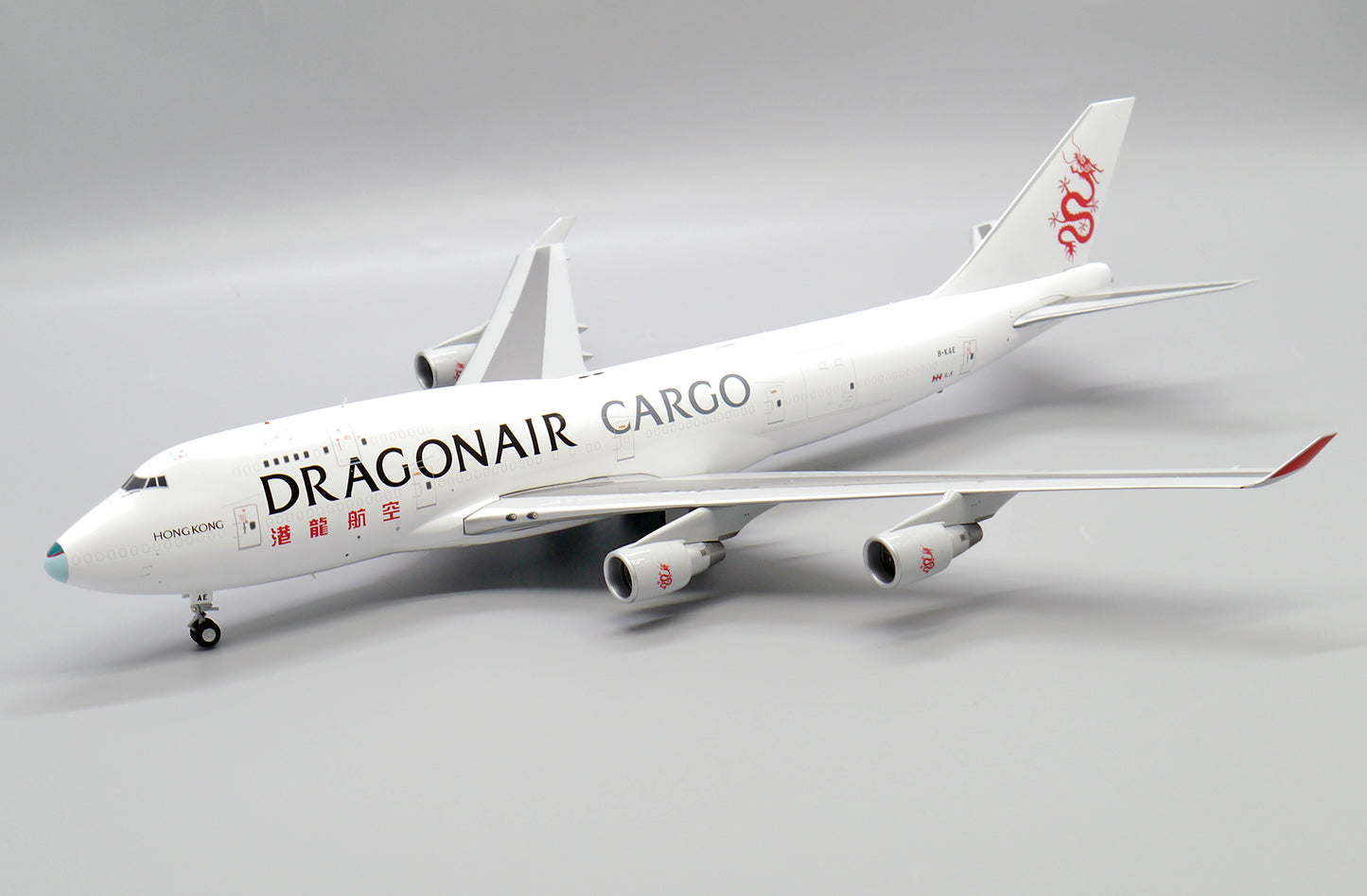 JC WINGS B747-400(BCF) DRAGONAIR CARGO REG: B-KAE