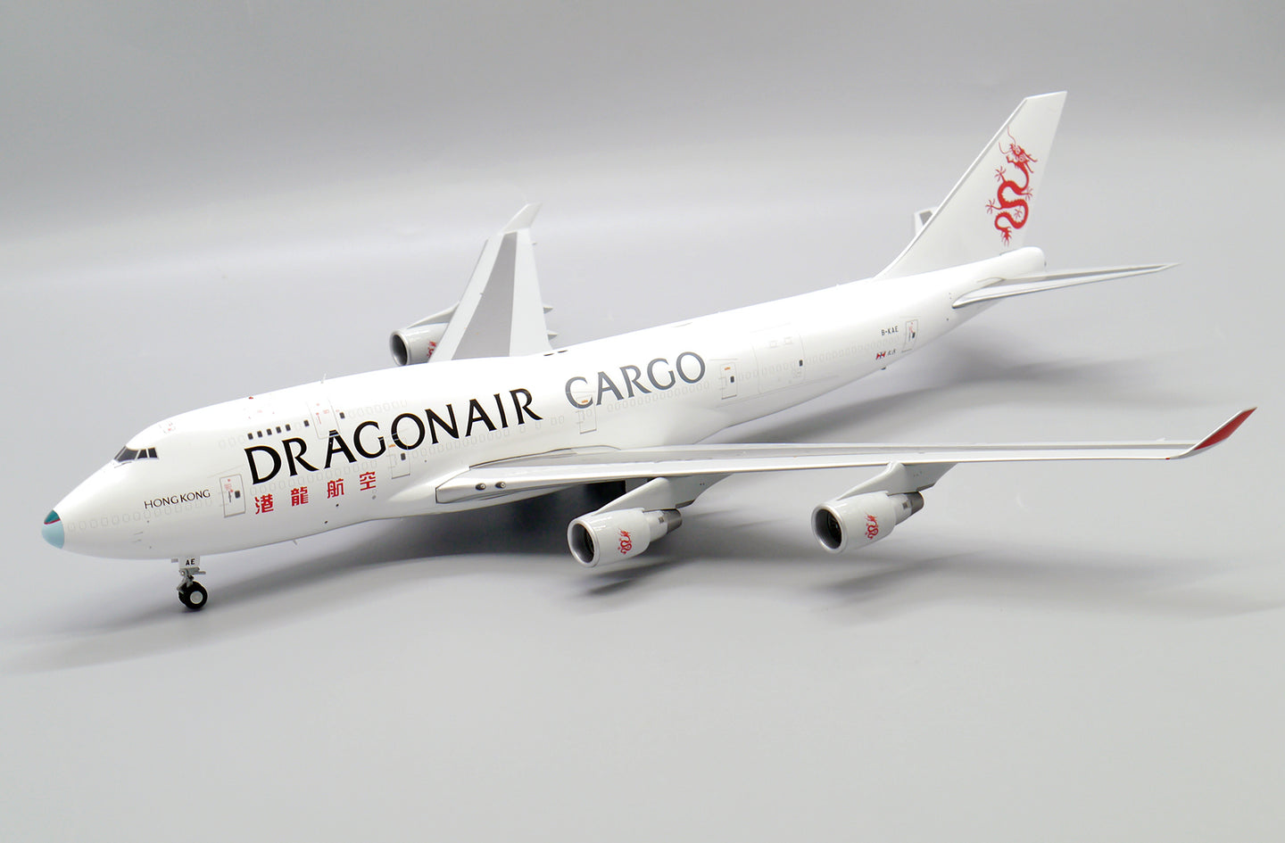 JC WINGS B747-400(BCF) DRAGONAIR CARGO REG: B-KAE
