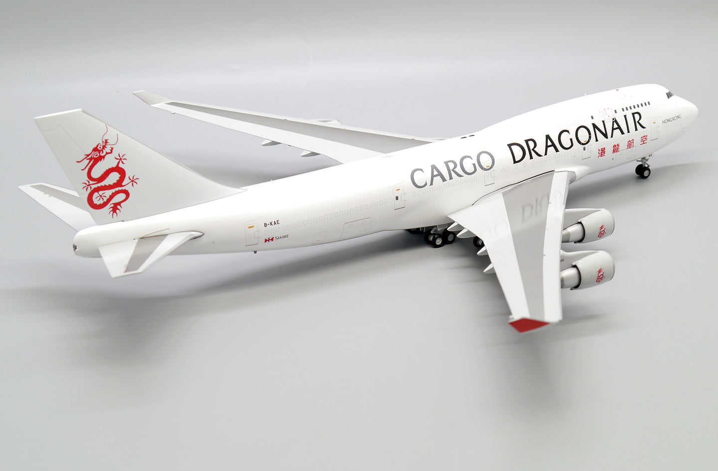 JC WINGS B747-400(BCF) DRAGONAIR CARGO REG: B-KAE