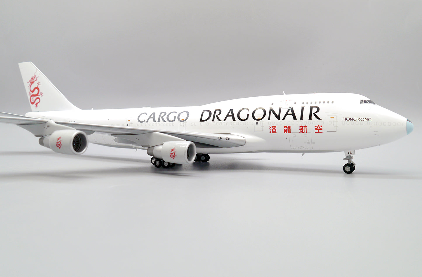 JC WINGS B747-400(BCF) DRAGONAIR CARGO REG: B-KAE