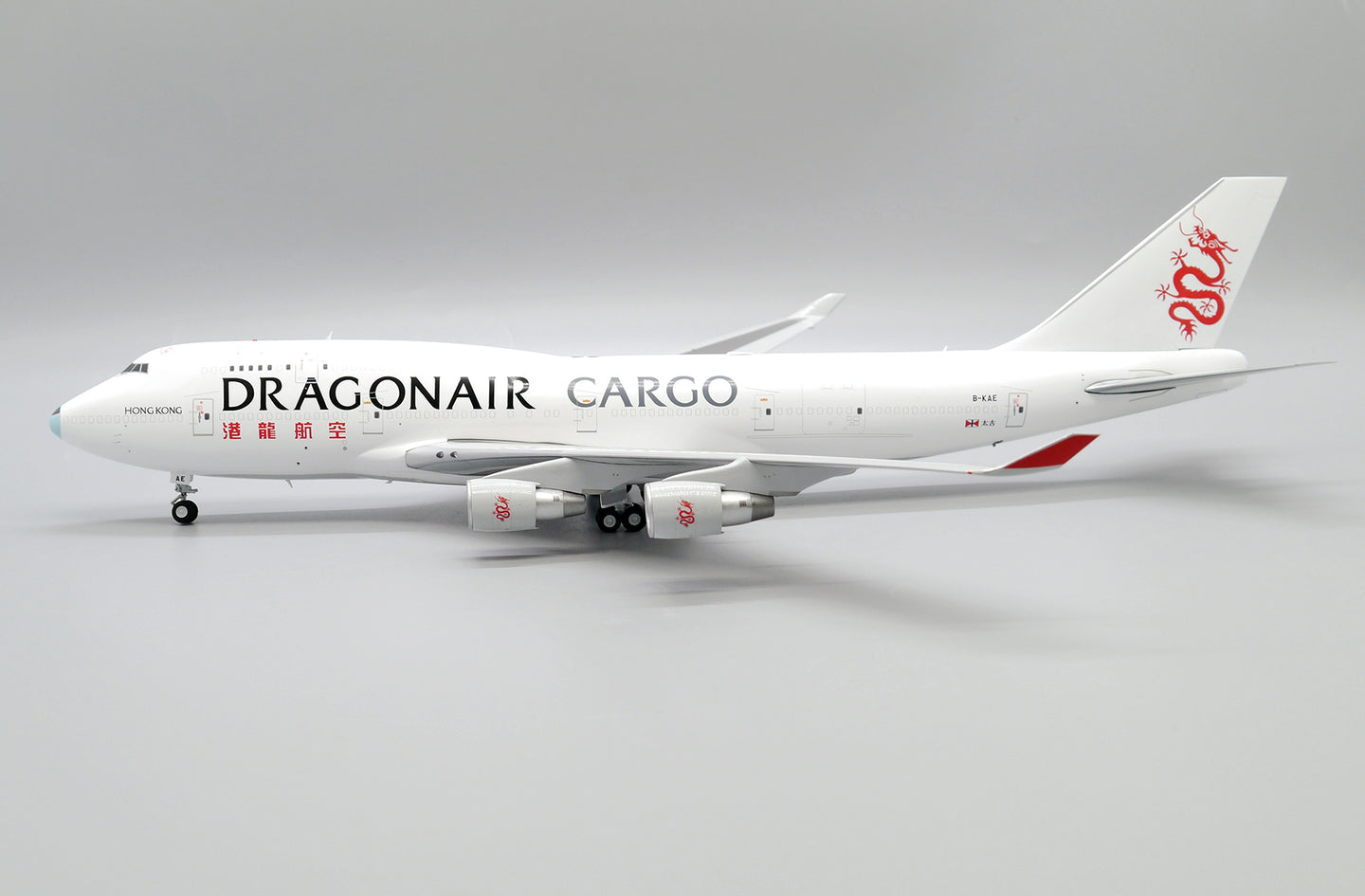 JC WINGS B747-400(BCF) DRAGONAIR CARGO REG: B-KAE