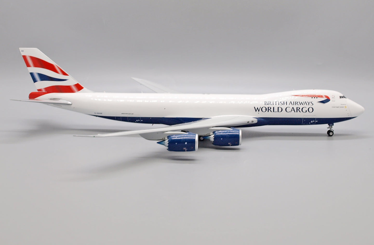 JC WINGS B747-8F BRITISH AIRWAYS WORLD CARGO REG: G-GSSE