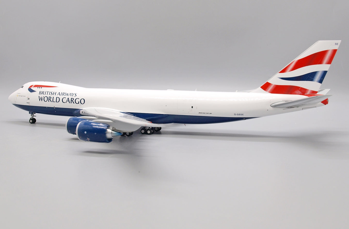 JC WINGS B747-8F BRITISH AIRWAYS WORLD CARGO REG: G-GSSE