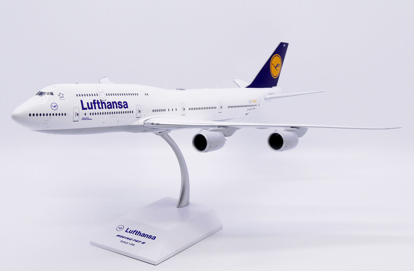 JC WINGS B747-8 LUFTHANSA "1500TH BOEING 747" REG: D-ABYP