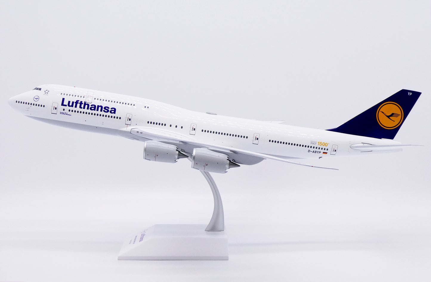 JC WINGS B747-8 LUFTHANSA "1500TH BOEING 747" REG: D-ABYP