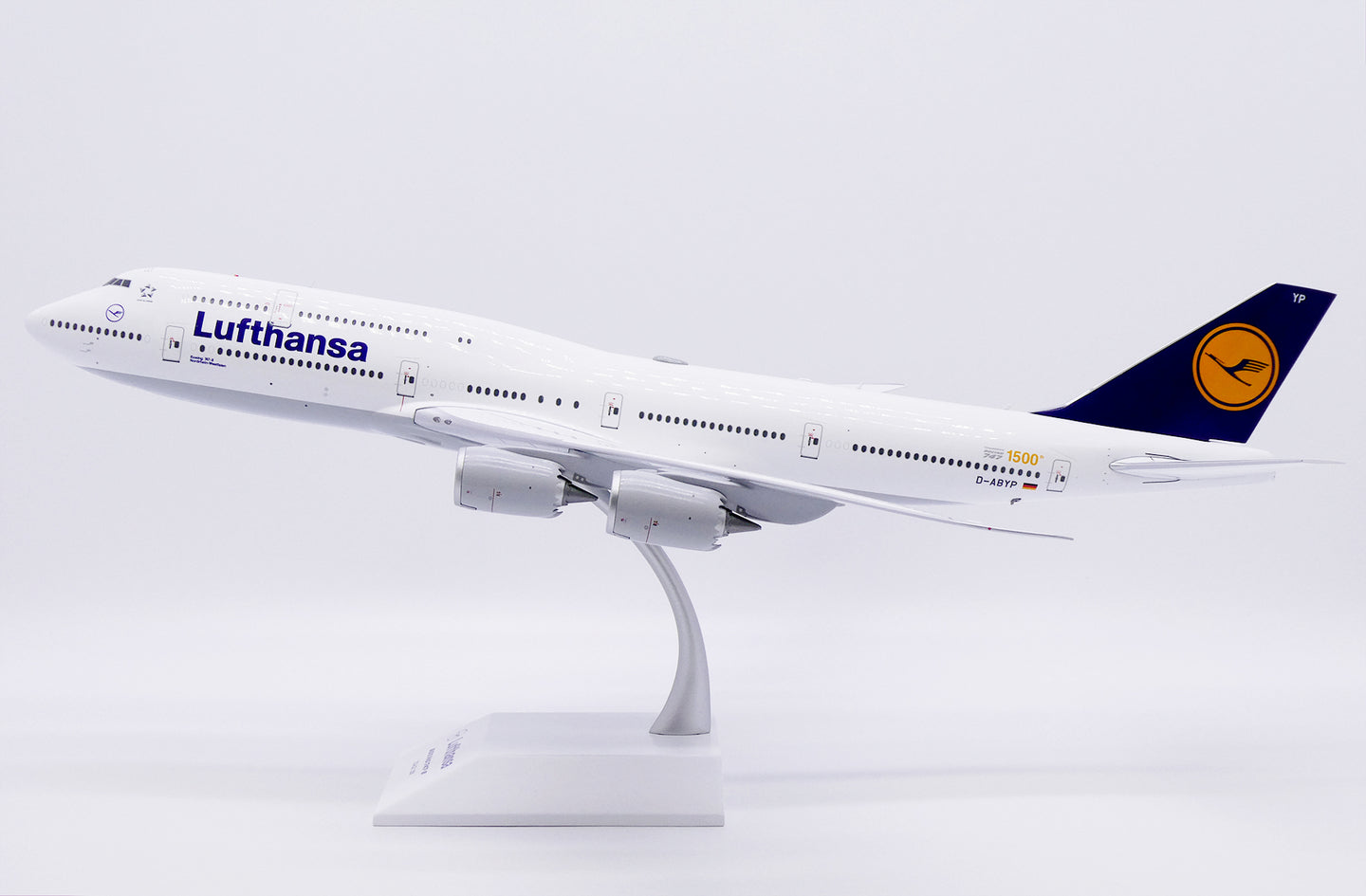 JC WINGS B747-8 LUFTHANSA "1500TH BOEING 747" REG: D-ABYP